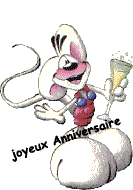 Gif animé joyeux anniversaire Diddl